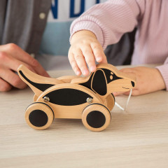 IGGY IGGY Nachziehhund Игги тянет собаку