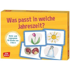 Don Bosco Verlag Was passt in welche Jahreszeit? Что подходит к какому сезону?