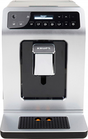 Krups Krups Kaffeevollautomat EA891D Evidence, 12 Kaffee- und 3 Tee-Variationen, OLED-Display und Touchscreen  Полностью автоматическая кофемашина Krups EA891D Evidence, 12 вариантов кофе и 3 варианта чая, OLED-дисплей и сенсорный экран
