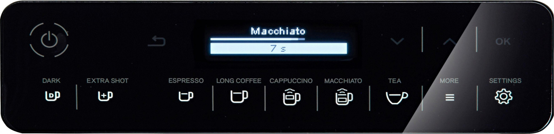 Krups Krups Kaffeevollautomat EA891D Evidence, 12 Kaffee- und 3 Tee-Variationen, OLED-Display und Touchscreen  Полностью автоматическая кофемашина Krups EA891D Evidence, 12 вариантов кофе и 3 варианта чая, OLED-дисплей и сенсорный экран