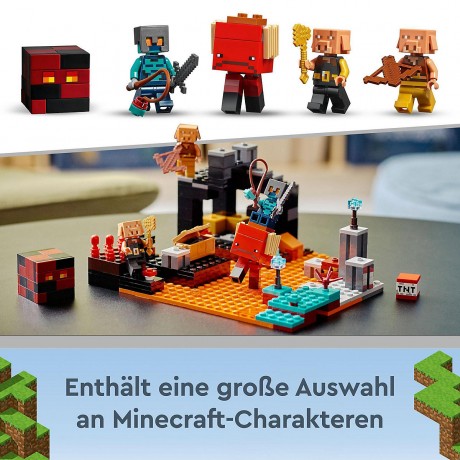 LEGO Minecraft 21185 Die Netherbastion ЛЕГО Нижний Бастион