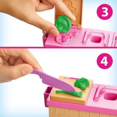 Mattel Barbie Pasta-Spielset mit Puppe (blond) Игровой набор Barbie Pasta с куклой (блондинка)
