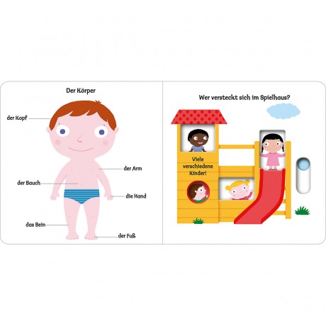 arsEdition Verlag Mein erstes Buch vom Korper Моя первая книга о теле