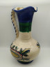 Ваза-кувшин винтажная большая Sudtirol, майолика, яркий декор, керамика, 28 х 17 см, Германия, 1970-80гг.