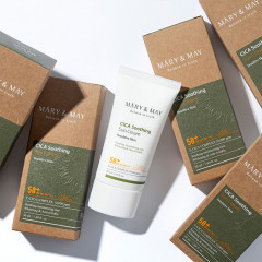Mary  May CICA Soothing Sun Cream SPF50+ PA++++  Успокаивающий солнцезащитный крем CICA SPF50+ PA++++