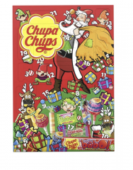 Chupa Chups Adventskalender 210,6 g Адвент-календарь Chupa Chups 2024, 24 сладких сюрприза, 210 грамм