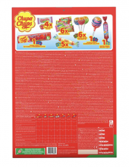 Chupa Chups Adventskalender 210,6 g Адвент-календарь Chupa Chups 2024, 24 сладких сюрприза, 210 грамм