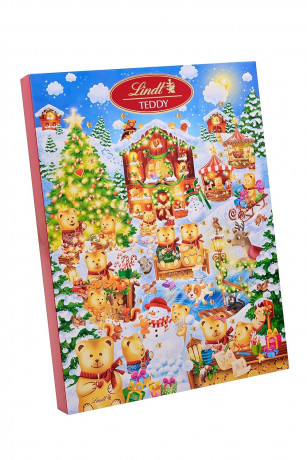 Lindt Teddy Wimmelbild Adventskalender 2025 Адвент календарь, 35 сладких сюрприза, 800 г, 2 штуки