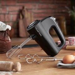 RUSSELL HOBBS RUSSELL HOBBS Handmixer Matte Black 24672-56, 350 W, 5 Geschwindigkeitsstufen  Turbofunktion  Ручной миксер RUSSELL HOBBS Matte Black 24672-56, 350 Вт, 5 скоростей, турбо-функция