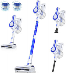 EICOBOT EICOBOT Akku-Hand-und Stielstaubsauger Ideal fur Hartboden, Teppiche, Tierhaare, beutellos, Kabelloser 23000Pa Akku-Staubsauger: Leistungsstark, leicht, flexibel  Беспроводной ручной и стержневой пылесос EICOBOT, идеально подходящий для твердых по