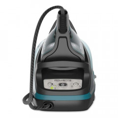 Rowenta Rowenta Dampfbugeleisen DG762 2200 W 1,1 l Mikrodampf 400 HD Laser-Grundplatte Schwarz, Blau  Паровой утюг Rowenta DG762 2200 Вт 1,1 л Micro Steam 400 HD Лазерная опорная пластина Черный, Синий