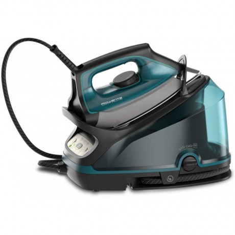 Rowenta Rowenta Dampfbugeleisen DG762 2200 W 1,1 l Mikrodampf 400 HD Laser-Grundplatte Schwarz, Blau  Паровой утюг Rowenta DG762 2200 Вт 1,1 л Micro Steam 400 HD Лазерная опорная пластина Черный, Синий