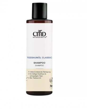 CMD Naturkosmetik Teebaumol Shampoo 200ml  Шампунь с экстрактом чайного дерева 200мл