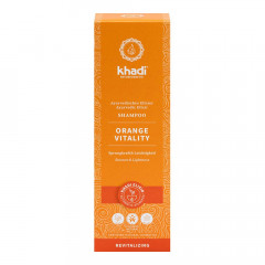 Khadi Naturkosmetik Shampoo Orange Vitality 200ml  Шампунь Апельсин Живучесть 200мл