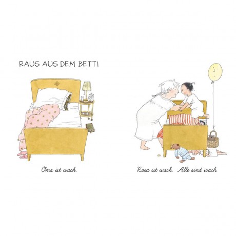 Aladin Verlag Rosa und Oma розовый и бабушка