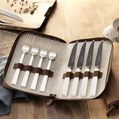 Robbe & Berking Robbe & Berking Riva - 150 g versilbert Grillset Frozen Black 8-tlg. Robbe &amp; Berking Riva - Набор посеребренных грилей Frozen Black, 8 предметов, 150 г.