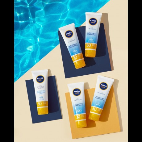 Nivea Sun Sensitiv Gesichtsschutz LSF 50 Чувствительная к солнцу защита для лица SPF 50