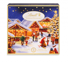 Lindt Адвент-календарь 2024 &quot;Рождественская ярмарка&quot;, 24 конфеты, 19 х 19 см, 230 г, 2 штуки