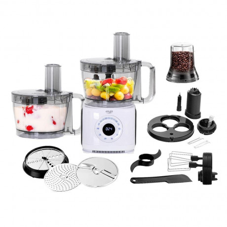 Adler Adler Kuchenmaschine AD 4224, 2000W, 3,5L, 12in1 Multifunktionales Kuchengerat mit LCD-Anzeige  Машина для тортов Adler AD 4224, 2000 Вт, 3,5 л, многофункциональная машина для тортов 12 в 1 с ЖК-дисплеем