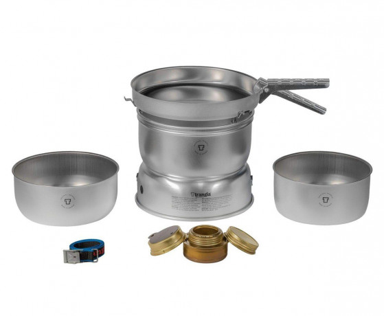 Trangia Trangia Gaskocher Trangia Sturmkocher gross UL Alu/Duossal Topfe+Pfanne  Газовая плита Trangia Штормовая плита Trangia, большая алюминиевая кастрюля UL/Duossal+сковородка