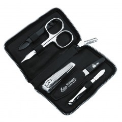 ERBE Manikure Set Reissverschluss-Etui Serie quot;Travelquot;, schwarz, 5-tlg.  Маникюрный набор на молнии серии &amp;quot;Travel&amp;quot;, черный, 5 шт.