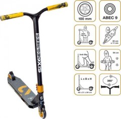 SIX DEGREES SIX DEGREES Stuntscooter 100 mm Трюковый самокат SIX DEGREES 100 мм