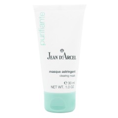 JEAN D'ARCEL masque astringent PURIFIANTE Maske verfeinert die Porigkeit mit antiseptischer Wirkung  маска вяжущая PURIFIANTE маска сужает поры с антисептическим эффектом