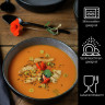 Moritz & Moritz Moritz & Moritz Suppenteller 6-tlg. DIGITAL anthrazit Суповые тарелки Moritz &amp; Moritz 6 шт. ЦИФРОВОЙ
