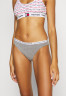 Tommy Hilfiger 3 PACK Briefs medium grey heather/white/black 3 НАБОР трусов средний серый вереск/белый/черный