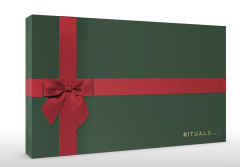 RITUALS Adventskalender DELUXE Адвент-календарь 2024, 24 бьюти сюрприза, в зеленой коробке со светодиодной гирляндой