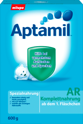 Aptamil Анти-рефлюкс Komplettnahrung с рождения, 600 г