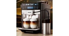 Siemens Siemens TE657M03DE EQ.6 plus s700, Vollautomat edelstahl/schwarz  edelstahl, schwarz Siemens TE657M03DE EQ.6 plus s700, полностью автоматический, нержавеющая сталь/черный