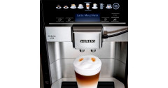 Siemens Siemens TE657M03DE EQ.6 plus s700, Vollautomat edelstahl/schwarz  edelstahl, schwarz Siemens TE657M03DE EQ.6 plus s700, полностью автоматический, нержавеющая сталь/черный