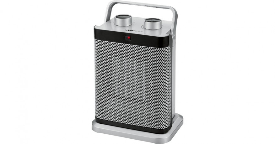 Clatronic Clatronic HL 3631 Keramik-Heizlufter silber/schwarz  silber/schwarz Clatronic HL 3631 керамический тепловентилятор серебристый/черный
