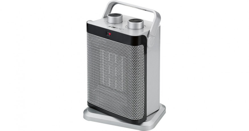 Clatronic Clatronic HL 3631 Keramik-Heizlufter silber/schwarz  silber/schwarz Clatronic HL 3631 керамический тепловентилятор серебристый/черный