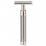 Muhle Rocca 3 tlg. Rasierset Silvertip Fibre, Griff Edelstahl  Бритвенный набор Rocca из 3 предметов Silvertip Fibre, ручка из нержавеющей стали