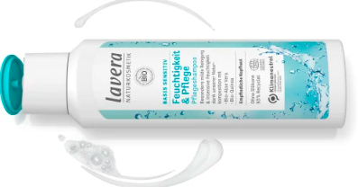 Lavera Shampoo Basis Sensitiv Feuchtigkeit & Pflege, Лавера Шампунь увлажняющий с органическим алоэ вера и киноа, 250 мл