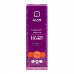 Khadi Naturkosmetik Shampoo Lavender Sensitive 200ml  Шампунь Лаванда для чувствительной кожи 200мл