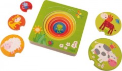 Haba HABA 301647 Holz-Lagenpuzzle Bauernhof HABA 301647 Деревянная ферма-головоломка