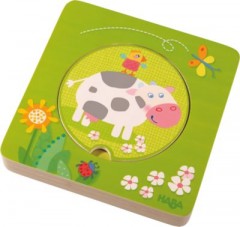 Haba HABA 301647 Holz-Lagenpuzzle Bauernhof HABA 301647 Деревянная ферма-головоломка