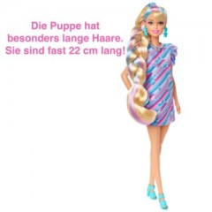 Mattel Barbie Totally Hair Puppe (blond\/bunte Haare) inkl. Styling-Zubehor Кукла Barbie Totally Hair (светлые/разноцветные волосы), включая аксессуары для укладки