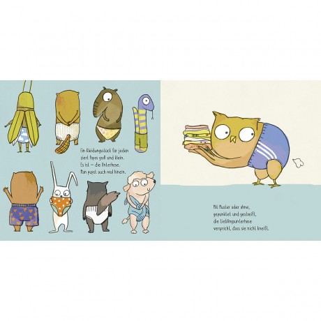 Sauerlander Verlag Uhu in der Unterhose Сова в трусах