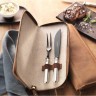 Robbe & Berking Robbe & Berking Alt-Spaten - 925 Sterling Silber Tranchierset Frozen Black 2-tlg. Robbe &amp; Berking Alt-Spaten - Набор для резьбы по серебру 925 пробы Frozen Black, 2 предмета.