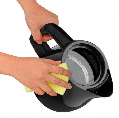 Tefal Tefal Wasserkocher Tefal Delfini Vision KO1538 Wasserkocher 0,8 l 2400 W Schwarz  Чайник Tefal Tefal Delfini Vision KO1538 Чайник 0,8 л 2400 Вт черный