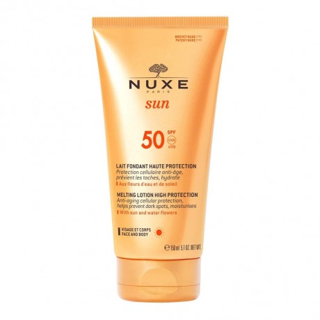 NUXE NUXE Sun Zartschmelzende milch mit hoher Schutzwirkung LSF 50  NUXE Солнцезащитное молочко с высокой степенью защиты SPF 50