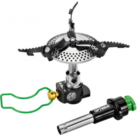 OPTIMUS OPTIMUS Gaskocher Camping Gaskocher Crux Lite 3000W, Mini Kocher Trekking Outdoor Piezo 72g  Газовая плита OPTIMUS, газовая плита для кемпинга Crux Lite 3000 Вт, мини-плита для треккинга, уличная пьезоэлектрическая плита, 72 г