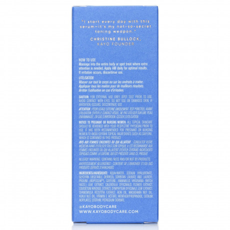 Kayo Body Care CONCENTRATED FIRM. SERUM  КОНЦЕНТРИРОВАННАЯ КОМПАНИЯ. СЫВОРОТКА