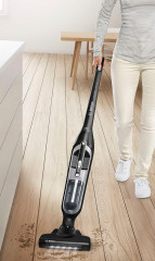 BOSCH BOSCH Akku-Hand-und Stielstaubsauger Flexxo Serie 4 BBH3P2801, 28 V, Power Duse mit LED, beutellos, integriertes Zubehor, Schwarz  Беспроводной ручной пылесос BOSCH Flexxo Series 4 BBH3P2801, 28 В, мощная насадка со светодиодом, без мешка, встроенны