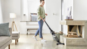BOSCH BOSCH Akku-Hand-und Stielstaubsauger Flexxo Serie 4 BBH3P2801, 28 V, Power Duse mit LED, beutellos, integriertes Zubehor, Schwarz  Беспроводной ручной пылесос BOSCH Flexxo Series 4 BBH3P2801, 28 В, мощная насадка со светодиодом, без мешка, встроенны