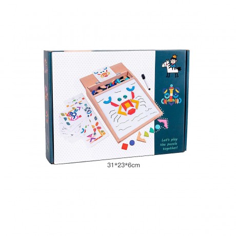 Epik Lernspielzeug fur Kinder magnetische Puzzlebausteine Развивающие игрушки для детей магнитные строительные блоки головоломки